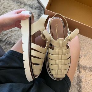 Anthropologie Fisherman Sandals